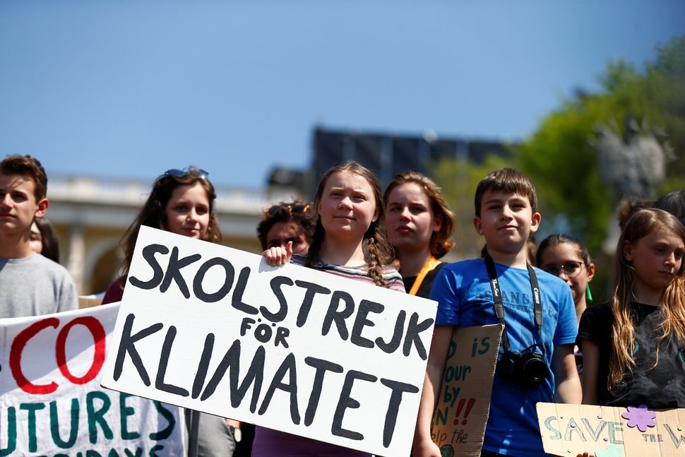 Swedish environmental activist Greta Thunberg joins Italian students Friday in Rome to demand action on climate change.