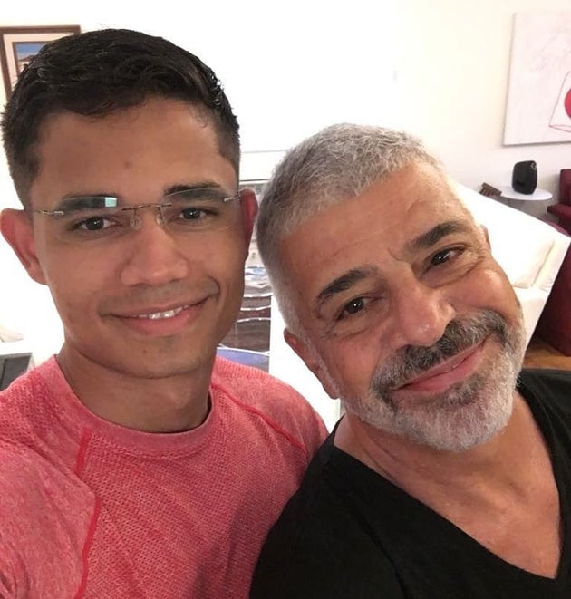 Lulu Santos e o marido Clebson Teixeira (Foto: Reprodução / Instagram)