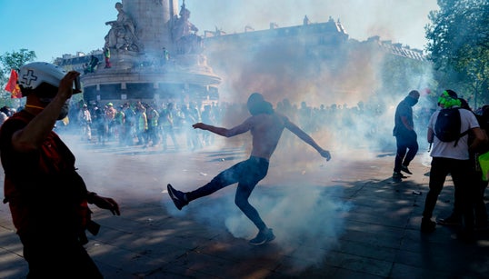 Mobilisation en baisse en France pour l’acte XXIII, mais en hausse à Paris avec un regain de