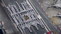L’hommage original de l’équipage du Charles-de-Gaulle à