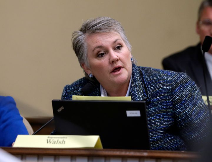 Washington state Sen. Maureen Walsh said she regrets saying some nurses "probably play cards" during their shifts.