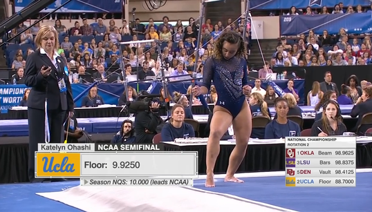 L’ultime performance de cette gymnaste star avant sa retraite a soufflé le