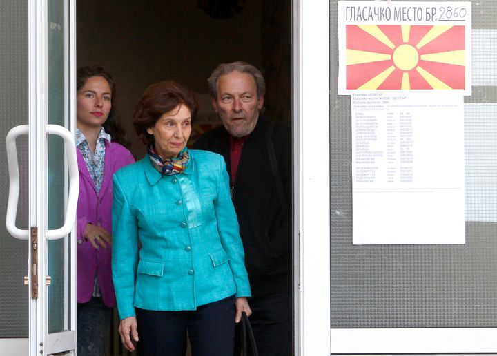 Η υποστηριζόμενη από το αντιπολιτευόμενο VMRO DPMNE, επίσης πανεπιστημιακός, Γκορντάνα Σιλιάνοφσκα