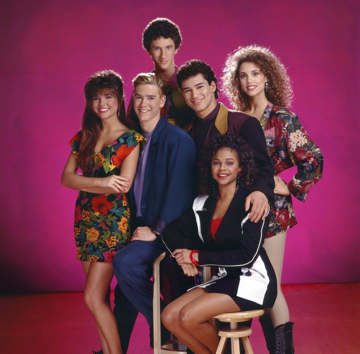 Cast members from the hit series "Saved by the Bell" are celebrating decades of friendship.