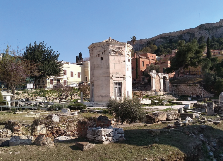 O Πύργος των Ανέμων, ο αρχαιότερος μετεωρολογικός σταθμός του κόσμου που υπολόγιζε τον καιρό και την ώρα.