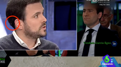 El detalle que casi nadie vio en el debate de 'La Sexta Noche': quizá ni Alberto Garzón se dio