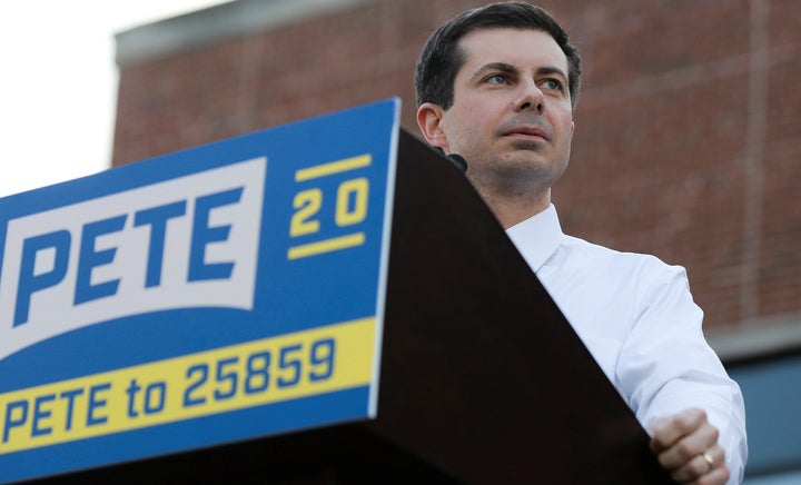 Pete Buttigieg, mayor of South Bend, Indiana, has shot up in polls of 2020 Democratic presidential primary candidates.