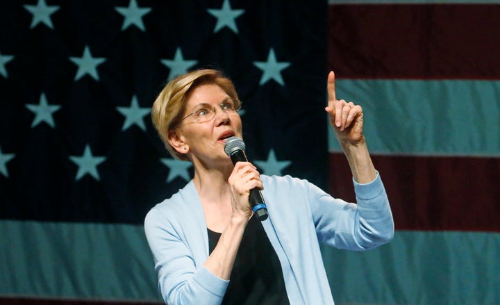 Democratic presidential hopeful Elizabeth Warren explains why she wants to break up Amazon.