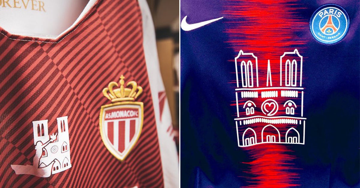 ノートルダム』への愛を胸に 仏サッカー1部・パリSG、特別ユニホームで