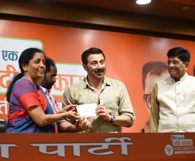 'BJP's Dhai Kilo Ka Haath': Sunny Deol's Political Entry Gets The Twitter