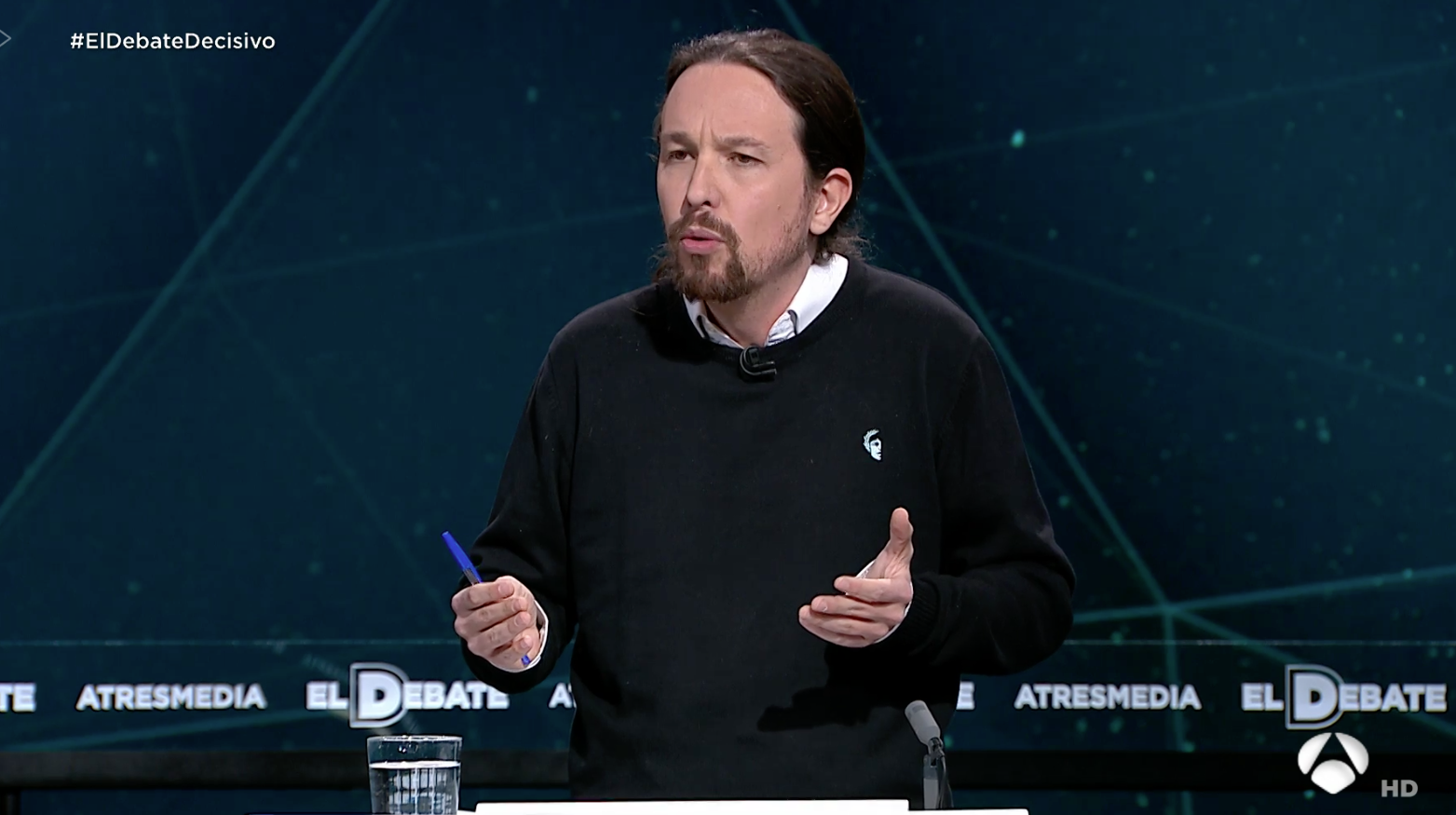 Esta es la marca del jersey que llevaba Pablo Iglesias en el debate | El  HuffPost Tendencias