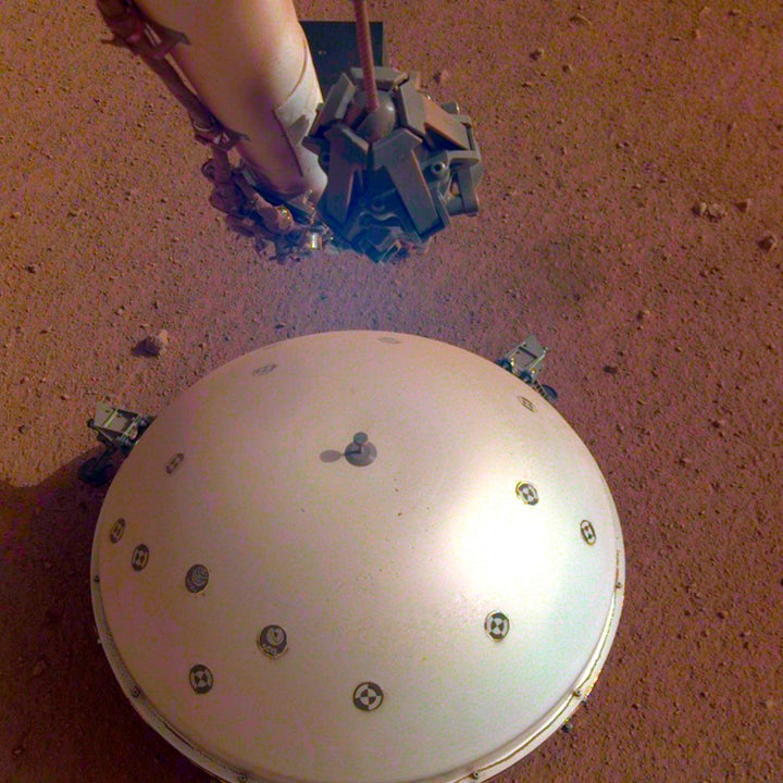 The tremor was detected by InSight’s French-built seismometer, an instrument sensitive enough to measure a seismic