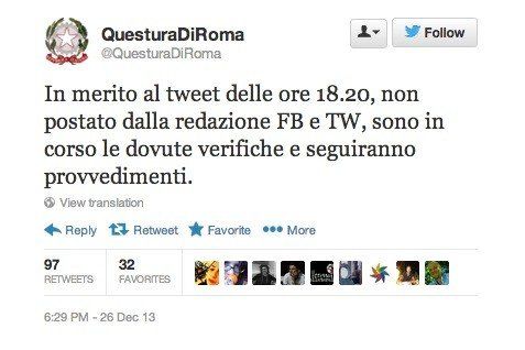 Matteo Salvini (Lega) difende il tweet xenofobo della Questura di Roma: 