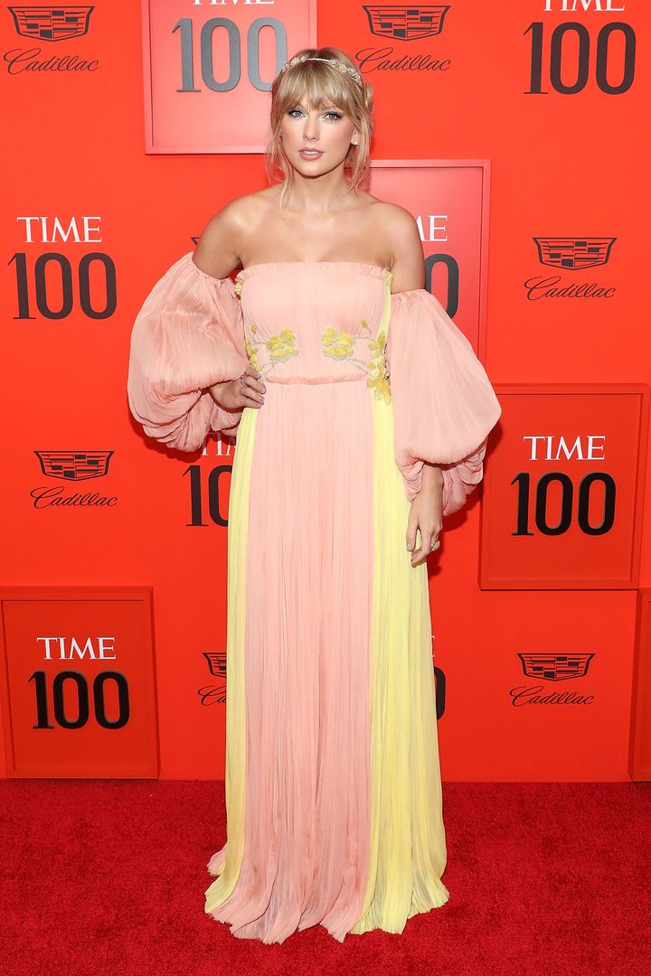 Taylor Swift attends the 2019 Time 100 Gala in New York City on Tuesday. 