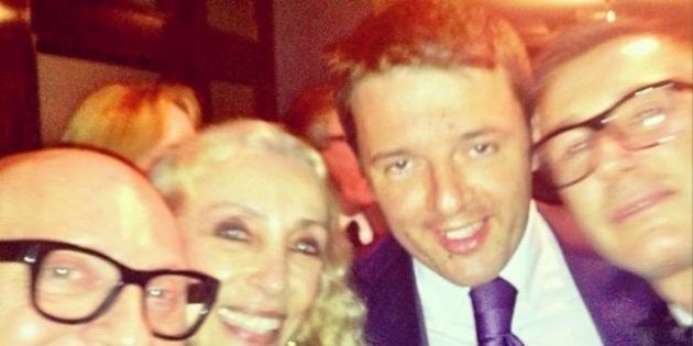 Matteo Renzi selfie con Dolce e Gabbana (FOTO) | L'HuffPost
