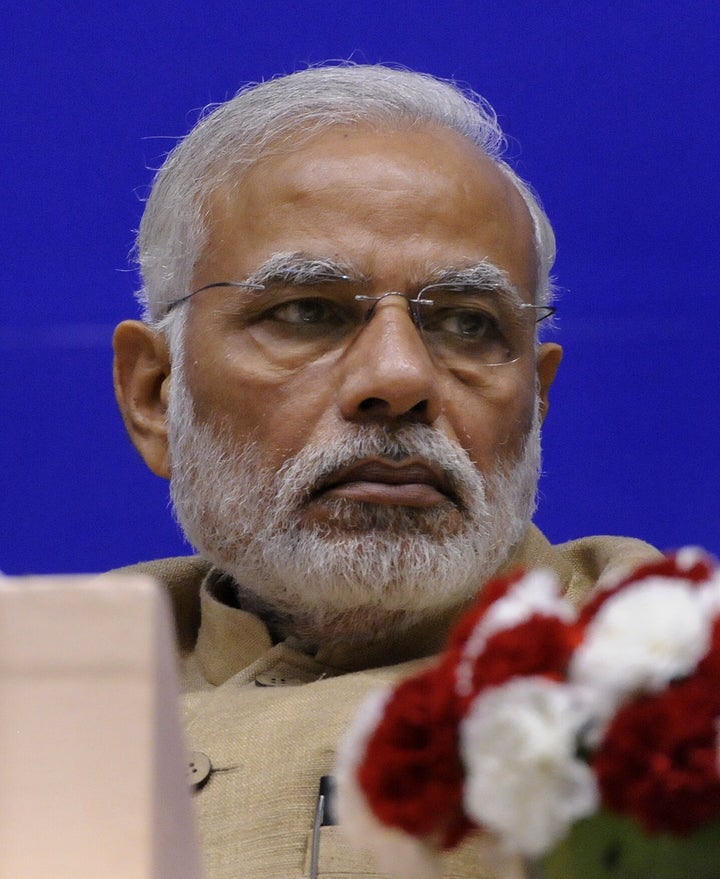 Prime Minister Narendra Modi at the 10th Annual Convocation of Central Information Commission (CIC) at Vigyan Bhavan in New Delhi. At the inauguration of the CIC's new building in March 2018, Modi said, "Transparency and accountability are very essential for democratic and participative governance." and institutions like the CIC work as a "catalyst for trust based governance".