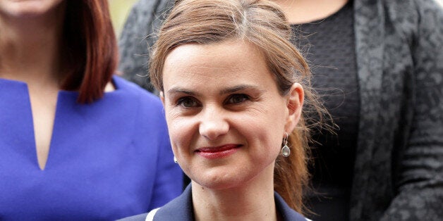 Batley and Spen MP Jo Cox is seen in Westminster May 12, 2015. Yui Mok/Press Association/Handout via REUTERS ATTENTION EDITO