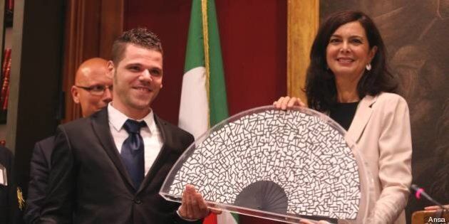 Laura Boldrini Alla Cerimonia Del Ventaglio La Sentenza Mediaset Non Dovra Avere Ripercussioni Foto L Huffpost