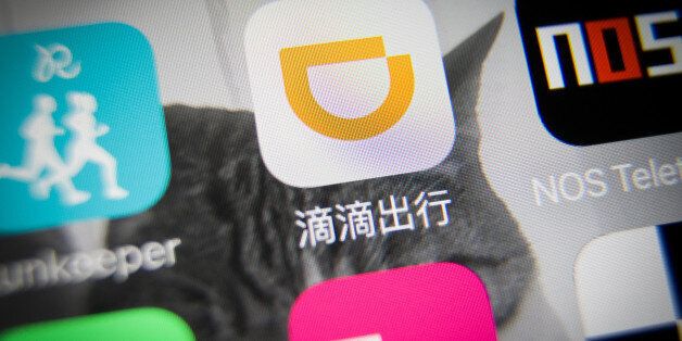 Apple has recently invest $1 billion in Chinese ride sharing app Didi. Because Didi has also invested in Lyft in the US Apple has in fact invested in Ubers competition at home and abroad. (Photo by Jaap Arriens/NurPhoto via Getty Images)