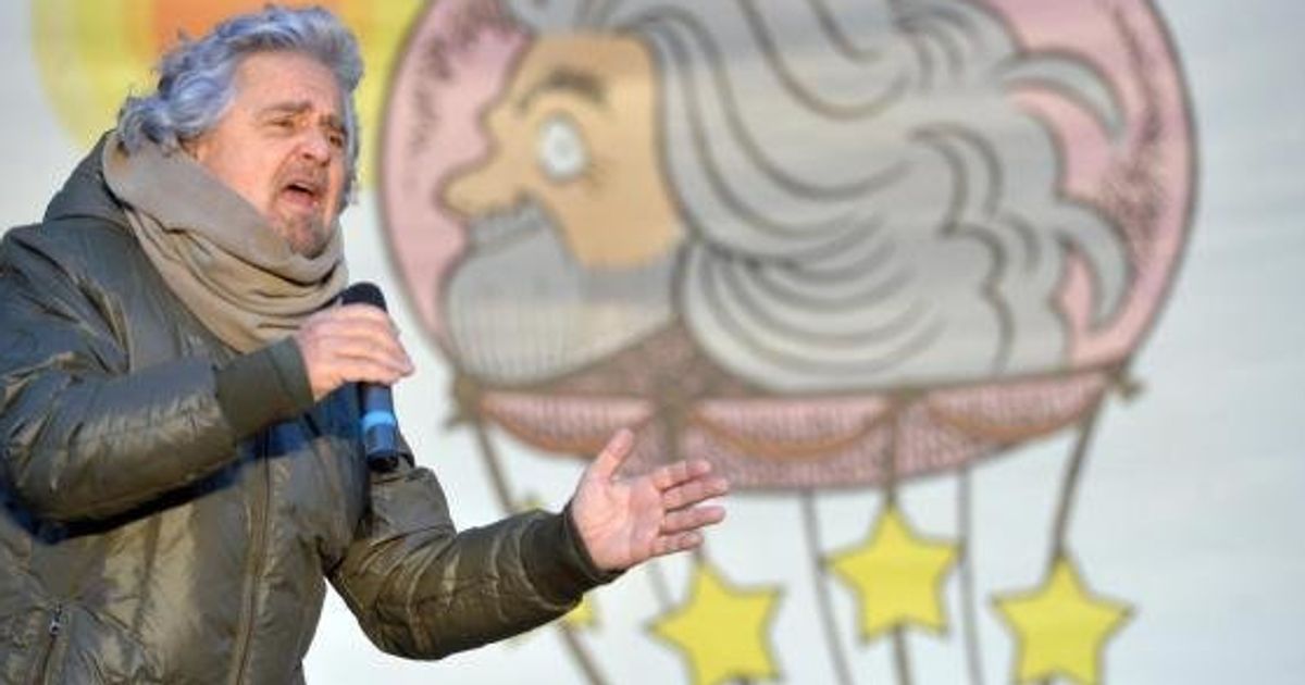 V3day Beppe Grillo A Genova Non Va Oltre Foto Lhuffpost 5359