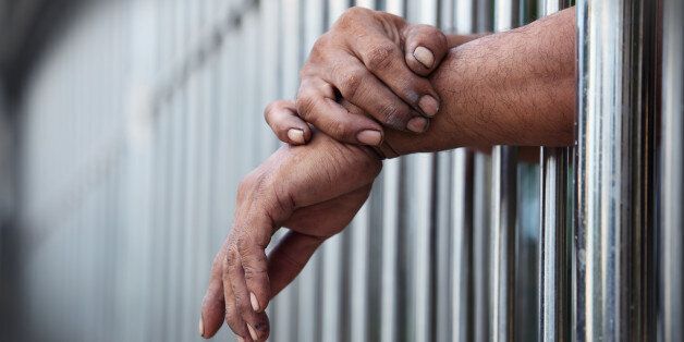 hand in jail