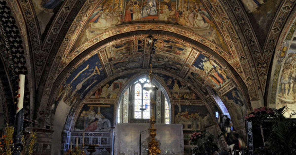 Restauro degli affreschi della Basilica di San Francesco d'Assisi, parte la raccolta fondi L Restauro degli affreschi della Basilica di San Francesco d'Assisi, parte la raccolta fondi L
