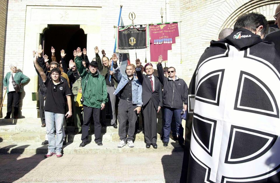 Neofascists in Predappio
