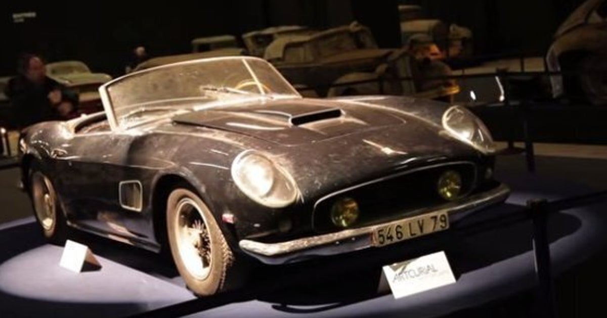 La Ferrari Di Alain Delon Ritrovata In Campagna Per Caso Venduta All 