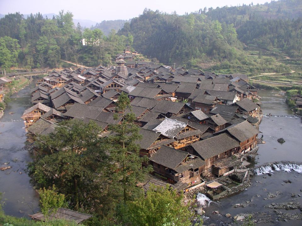 Dong village in eastern Guizhou