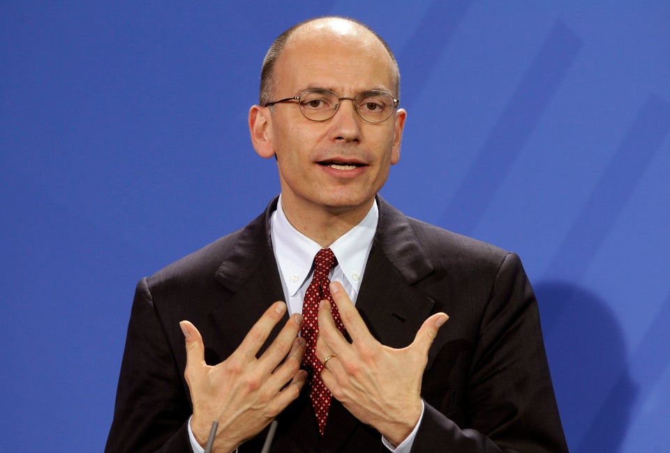 Prime Minister Enrico Letta