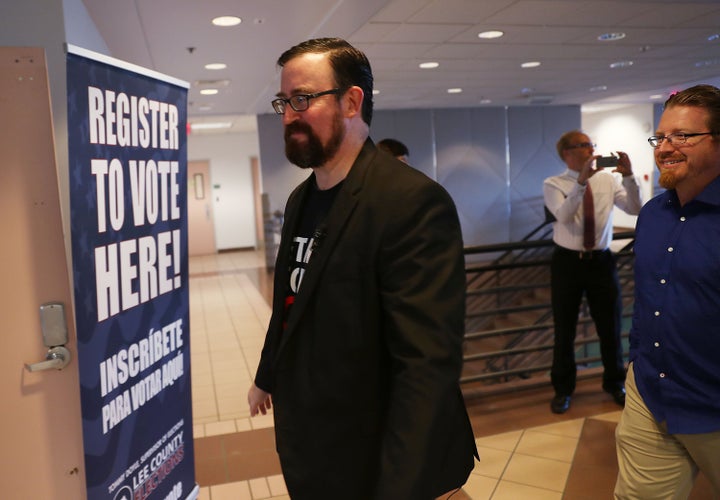 Neil Volz, political director of the Florida Rights Restoration Coalition, opposed the measure passed in the Florida House We