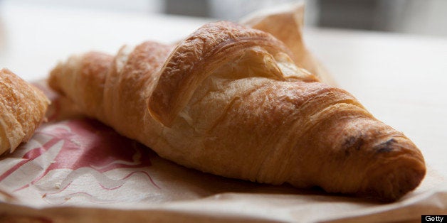 Croissant, Butter Croissant, French Croissant, France, French Riviera, Provence, Mediterranean, French Food, Food, Food And Drink, Pastry, French Pastry, Baked, Butter, Flaky,