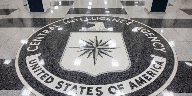 UNITED STATES - SEPTEMBER 18: The seal of the Central Intelligence Agency is displayed in the foyer of the original headquar