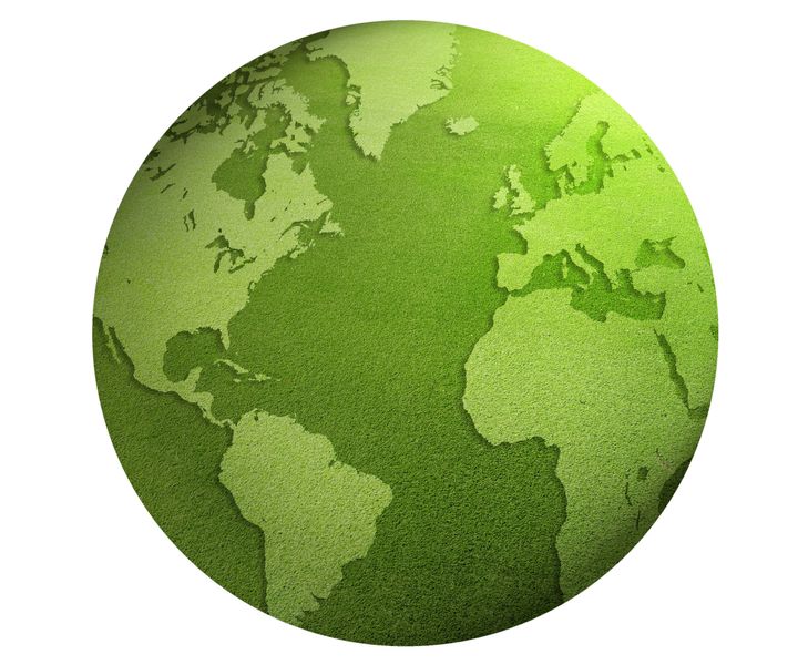 green world globe
