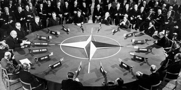 FRANCE - DECEMBER 16: Nato Conference At Palais De Chaillot On December 16, 1957. (Photo by Keystone-France/Gamma-Keystone via Getty Images)