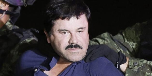 Il Capo Del Cartello Della Droga Di Sinaloa 'El Chapo' Guzman Estradato ...