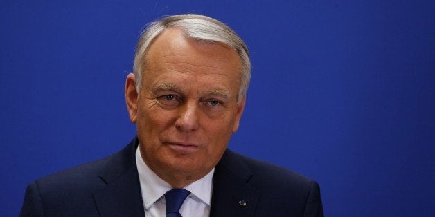 French Socialist Prime Minister Jean-Marc Ayrault delivers a speech after the second results of the of the second round of the French municipal elections on March 30, 2014 at the Hotel Matignon in Paris. France's ruling Socialist Party suffered heavy losses in nationwide local elections Sunday which were marked by a breakthrough success for the far-right National Front. AFP PHOTO / FRANCOIS GUILLOT (Photo credit should read FRANCOIS GUILLOT/AFP/Getty Images)