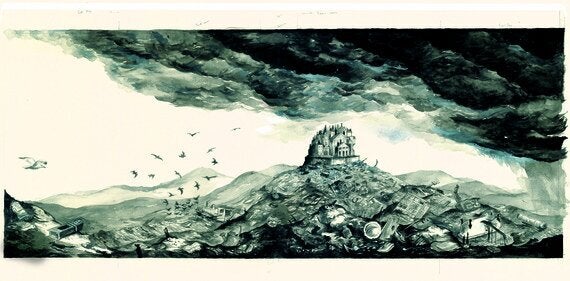 Tra I Disegni Di Edward Carey Oggetti Persone E Paesaggi