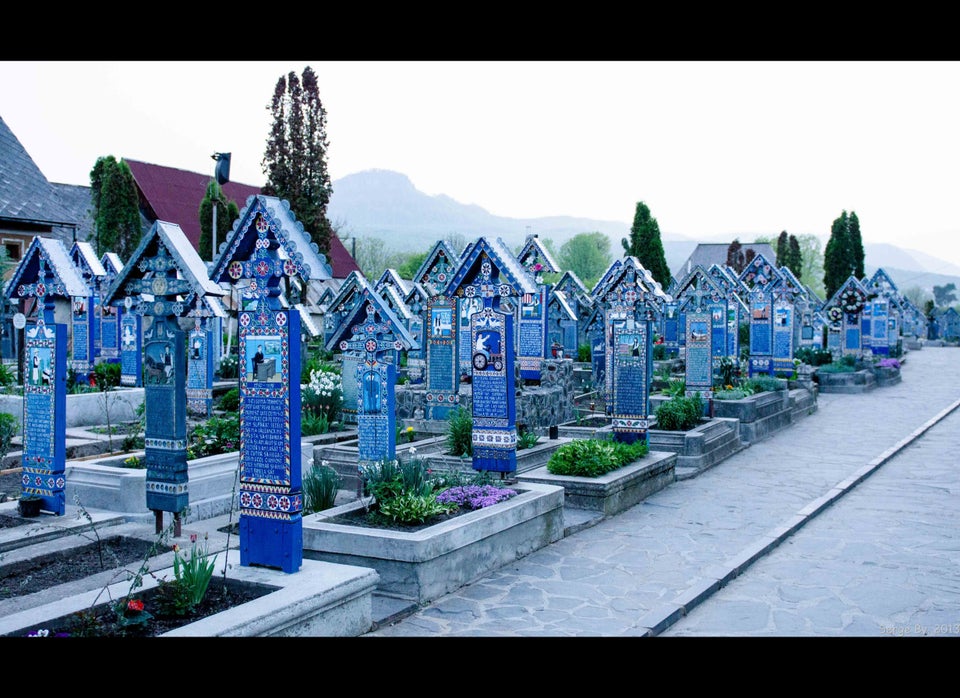 Merry Cemetery, Maramures, Romania