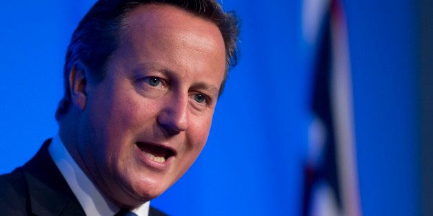 British Prime Minister David Cameron speaks during a press conference at the end of the NATO summit at the Celtic Manor Resort in Newport, Wales on Friday, Sept. 5, 2014. (AP Photo/Jon Super)