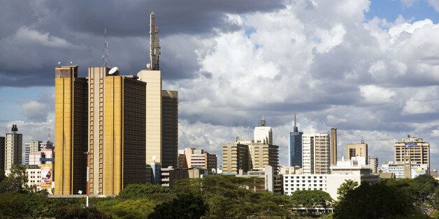 KENYA - OCTOBER 27: The city skyline of Nairobi stands beyond Uhuru Park in Nairobi, Kenya, on Sunday, Oct. 21, 2007. Nairobi is the most populous city in East Africa, with an estimated urban population of between 3 and 4 million. (Photo by Casper Hedberg/Bloomberg via Getty Images)