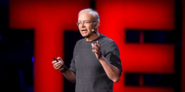 Peter Singer, philosopher and ethicist, at TED2013: The Young, The Wise, The Undiscovered. Friday, March 1, 2013, Long Beach, CA. Photo: James Duncan Davidson