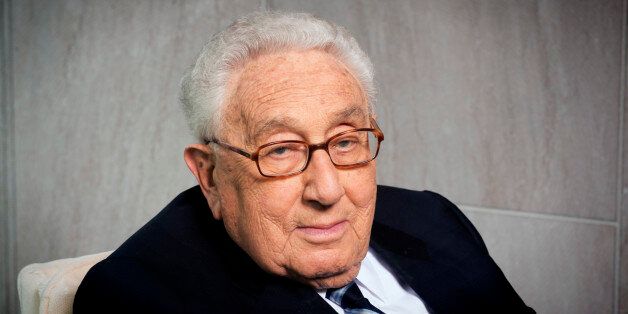 WASHINGTON, DC- SEPTEMBER 03:Henry A. Kissinger, author of his new book World Order, photographed in his office in Washington, D.C. on September 03, 2014. (Photo by Marvin Joseph/The Washington Post via Getty Images)