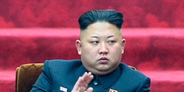 FILE - In this April 9, 2014 file image made from video, North Korean leader Kim Jong Un applauds during the Supreme People's