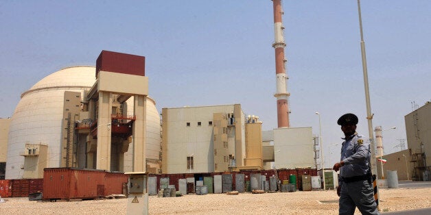 BUSHEHR, IRAN - AUGUST 21: This handout image supplied by the IIPA (Iran International Photo Agency) shows a view of the reactor building at the Russian-built Bushehr nuclear power plant as the first fuel is loaded, on August 21, 2010 in Bushehr, southern Iran. The Russiian built and operated nuclear power station has taken 35 years to build due to a series of sanctions imposed by the United Nations. The move has satisfied International concerns that Iran were intending to produce a nuclear weapon, but the facility's uranium fuel will fall well below the enrichment level needed for weapons-grade uranium. The plant is likely to begin electrictity production in a month. (Photo by IIPA via Getty Images)