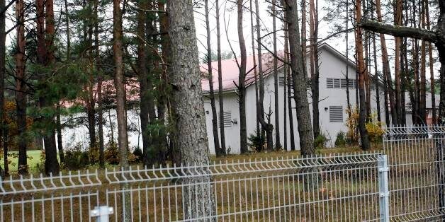 VILNIUS, LITHUANIA - UNSPECIFIED: A view of the training base of the Lithuanian State Security Department that is suspected t