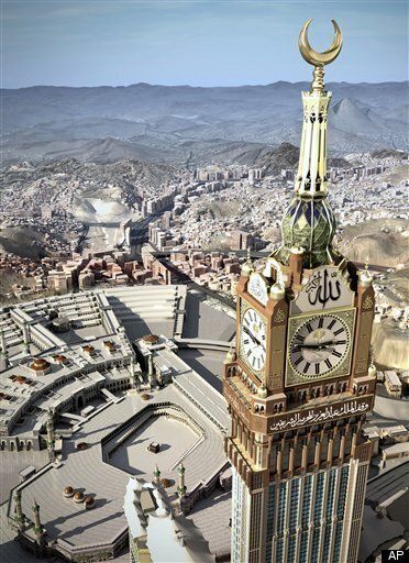 World's Largest Clock' (PHOTOS): Saudis Build Giant Clock, Want ...