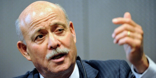 US economist Jeremy Rifkin, author of 'the Third Industrial Revolution', gives a press conference, on November 14, 2012, as part of the World Forum in Lille, northern France. AFP PHOTO PHILIPPE HUGUEN (Photo credit should read PHILIPPE HUGUEN/AFP/Getty Images)