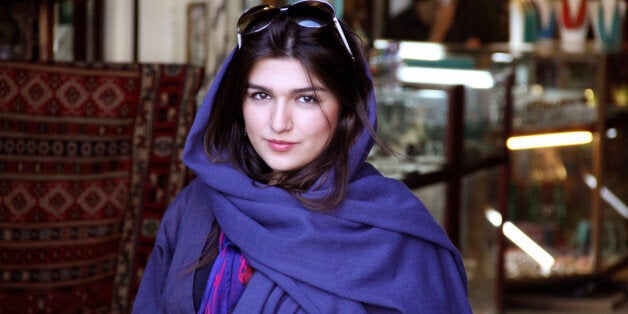 This 2011 photo provided by the Free Ghoncheh Campaign, shows Iranian-British Ghoncheh Ghavami in Isfahan, Iran. Ghavami deta