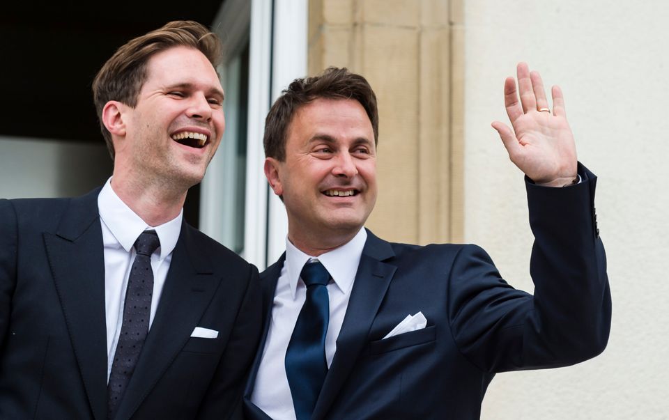 Luxembourgs Prime Minister Xavier Bettel Marries Same Sex Partner Huffpost